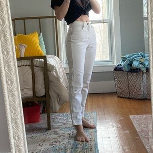 Vintage gap white jeans